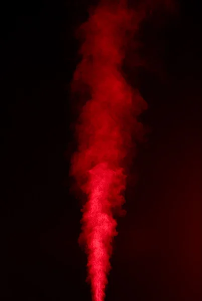 Vapor rojo sobre negro —  Fotos de Stock