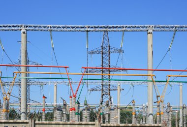 Elektrik yüksek gerilim Trafo Merkezi