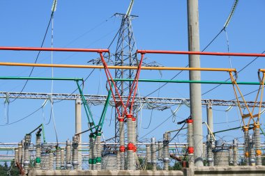 Elektrik yüksek gerilim Trafo Merkezi