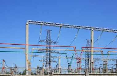 Elektrik yüksek gerilim Trafo Merkezi