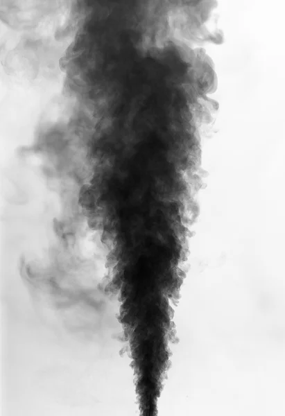 Fumaça preta — Fotografia de Stock