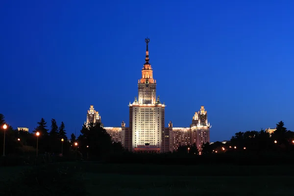 Staatliche Universität Moskau — Stockfoto