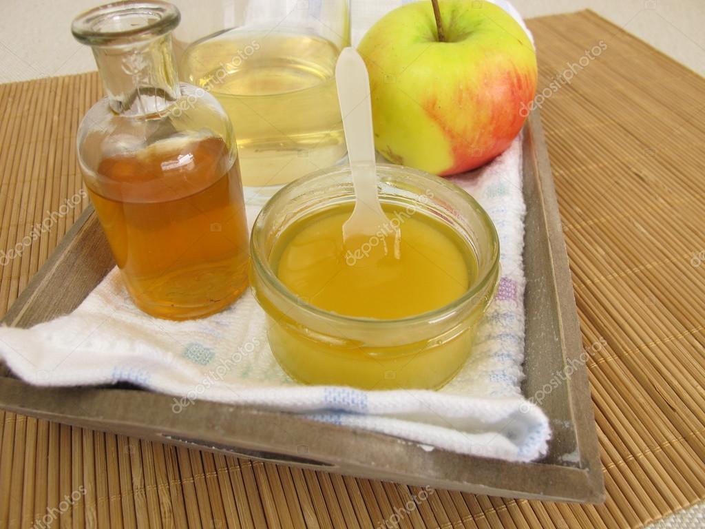 vinagre de manzana acondicionador