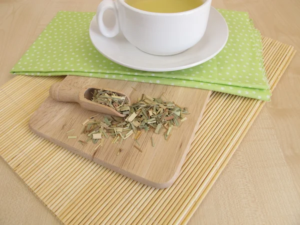 Té con hierba de limón — Foto de Stock