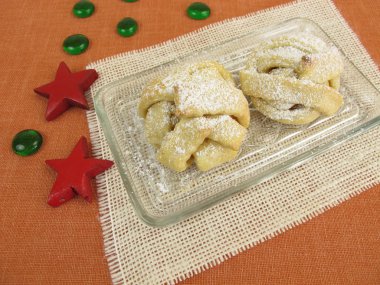 Noel kartopu shortcrust pasta