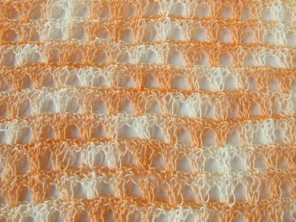 Рисунок крючком фона в кораллах — стоковое фото