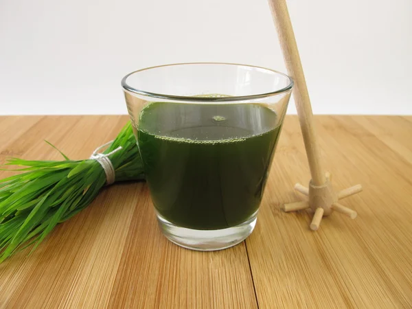 Wheatgrass juice — Stock Photo, Image