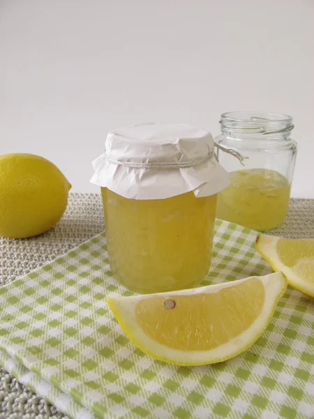 Mermelada de limón en frasco — Foto de Stock