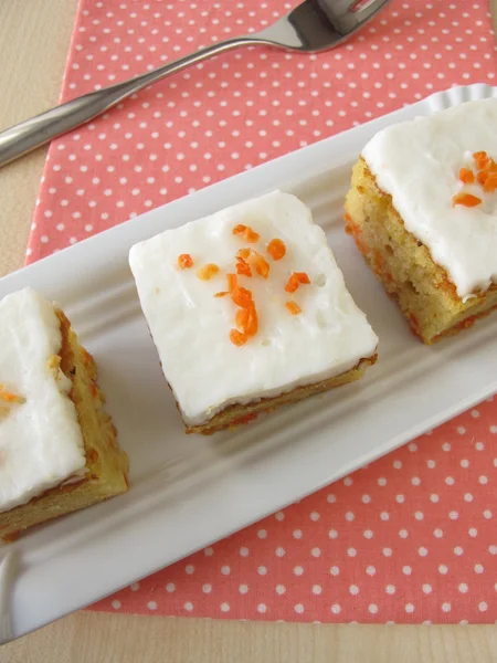 Sweet carrot cake — Stock Photo, Image