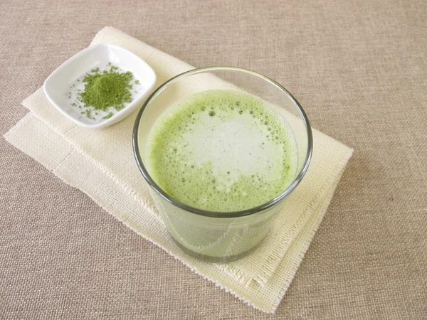 Latte matcha — Foto Stock