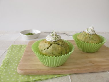 Matcha cupcakes