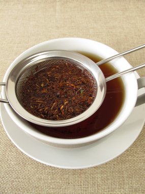 Rooibos çay çay süzgeci