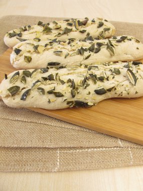 Kabak Çekirdeği breadsticks