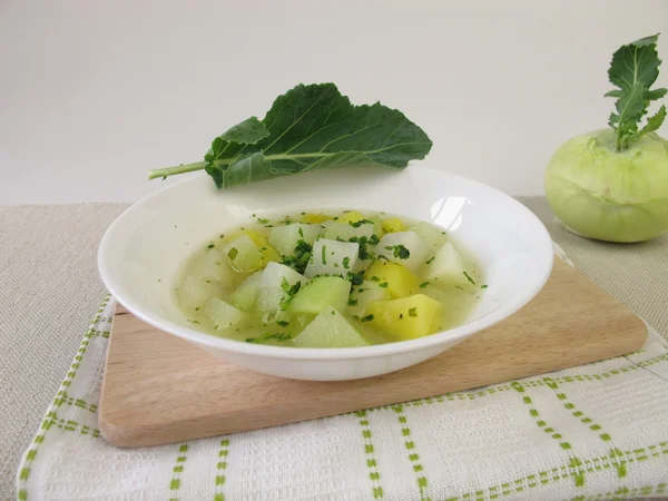 Turnip cappabe soup — Stock Photo, Image