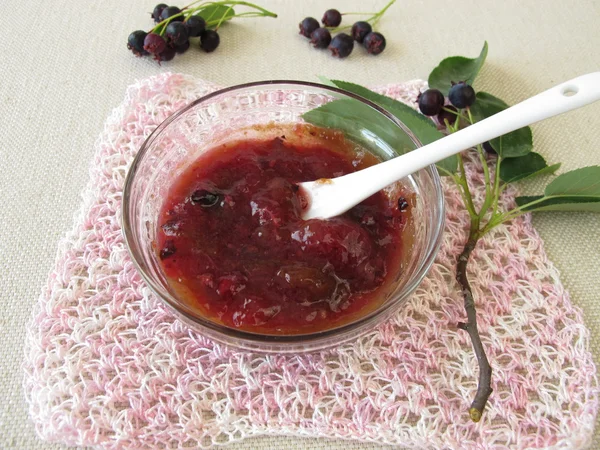 Jam z juneberries — Zdjęcie stockowe