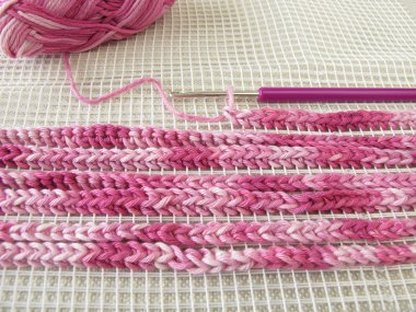 Dokuma malzeme desen tığ işi