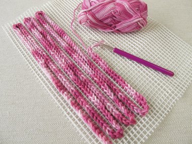 Dokuma malzeme desen tığ işi