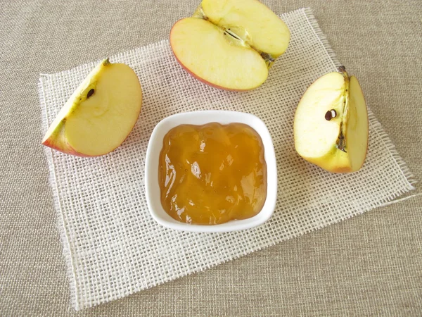 Apple jelly — Stockfoto