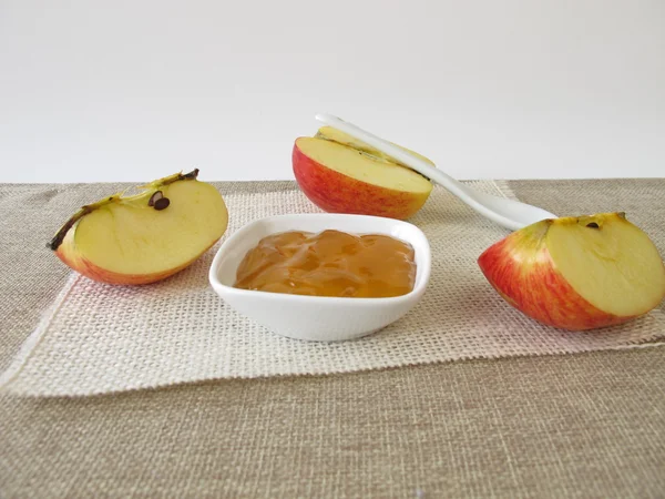 Apple jelly — Stock Photo, Image