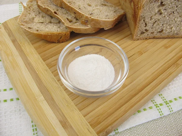 Brot mit Inulin gebacken — Stockfoto