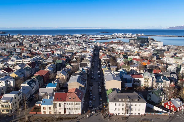 Reykjavik città — Foto Stock