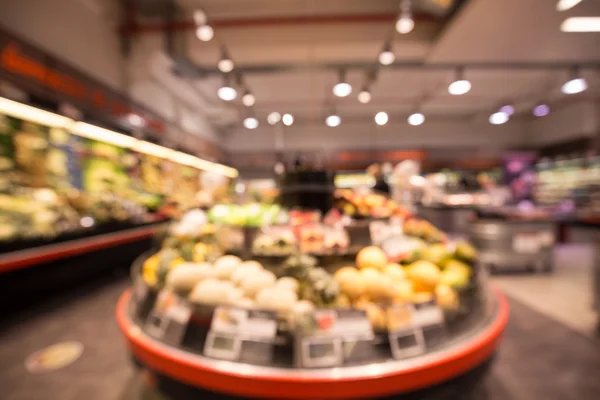 Fruits in grocery store