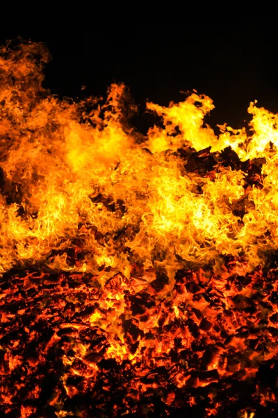 Palenie ognia tło — Zdjęcie stockowe