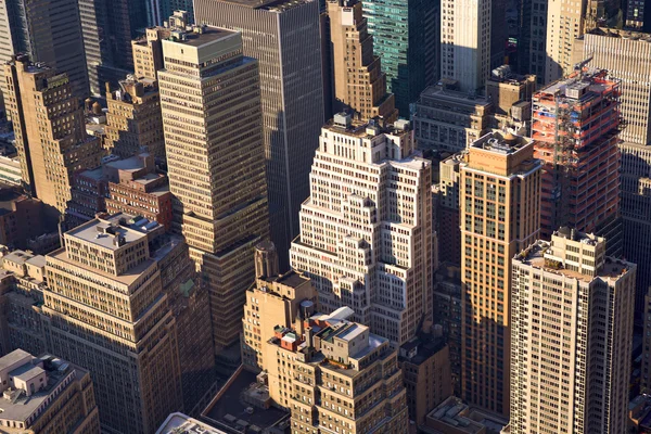 Manhattan aerial view — Stock Photo, Image