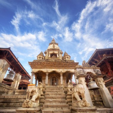 Temple in Bhaktapur clipart