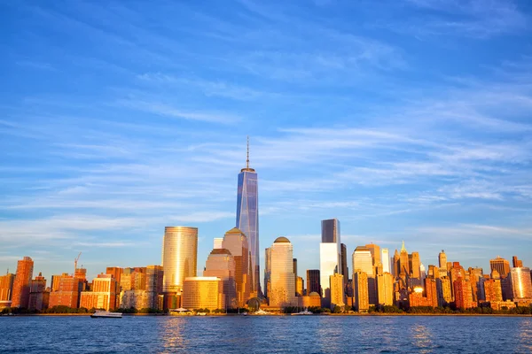 Lagere skyline van manhattan — Stockfoto