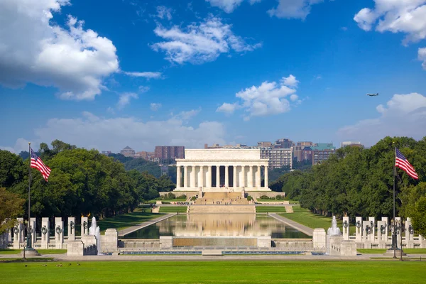 Abraham Lincoln Memorial — Zdjęcie stockowe