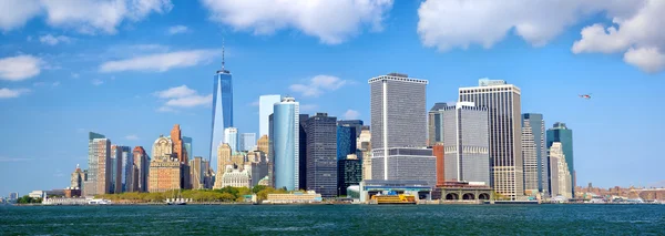 Lower Manhattan panorama — Stock Photo, Image