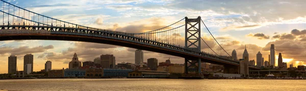 Filadelfia horizonte panorama — Foto de Stock