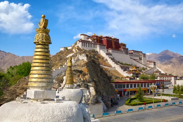 Potala-Palast — Stockfoto