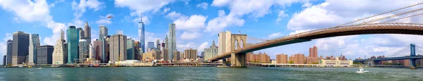 Lower Manhattan panorama — Stockfoto