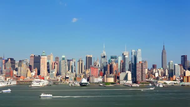 Skyline di New York — Video Stock