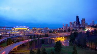 Seattle şehir ışıkları