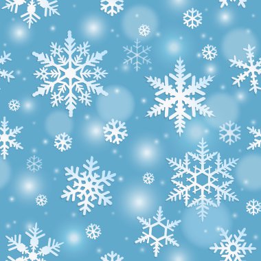 kesintisiz kar tanesi arka plan