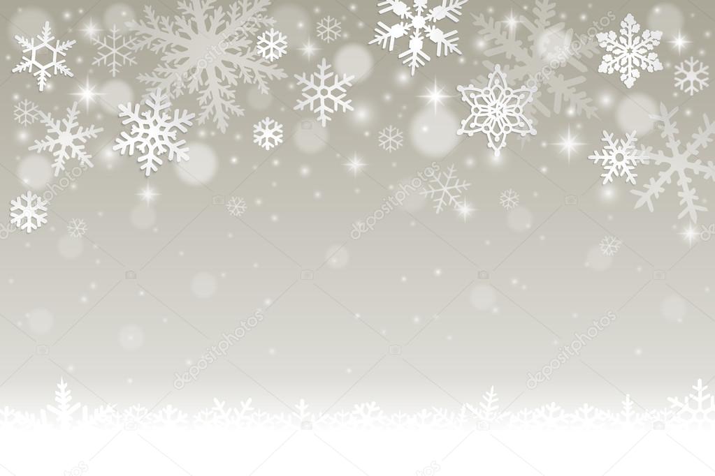 Winter christmas background