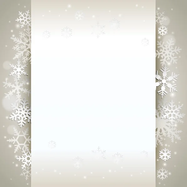 Carte de fond hiver — Image vectorielle