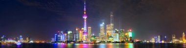 shanghai manzarası panorama