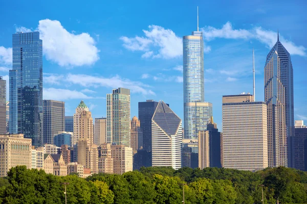 Paisaje urbano de Chicago — Foto de Stock