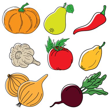 Serbest çizim vektör çizimler