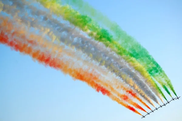 Italiaans aerobatisch team — Stockfoto