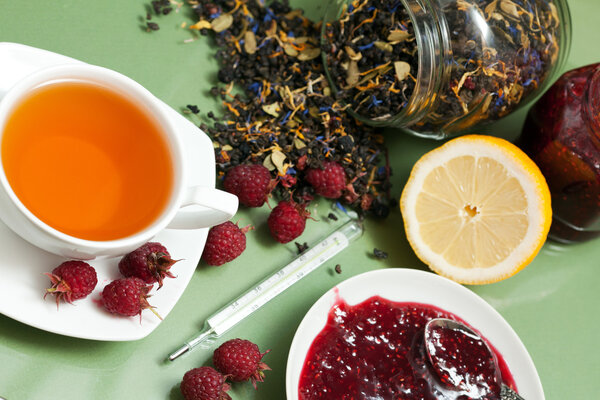 Чай и малина
 