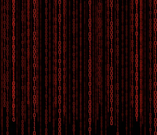 beautiful background with binary code on black backgroun