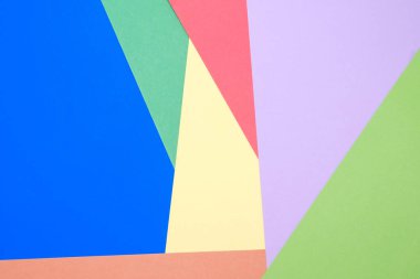 Renkli kağıt üst görünümünden güzel bir arkaplan