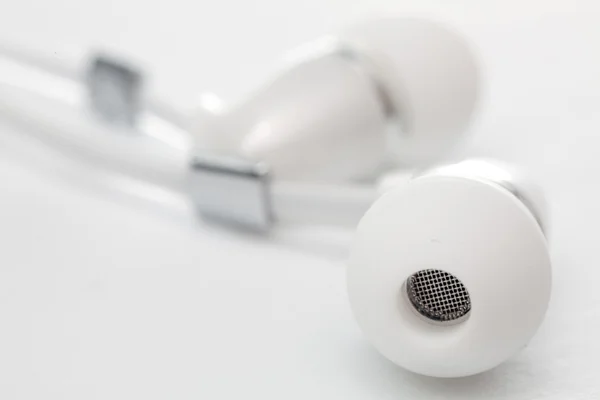 Earphones close-up — Stock Photo, Image