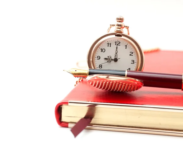 Notebook and pen — Stock Photo, Image