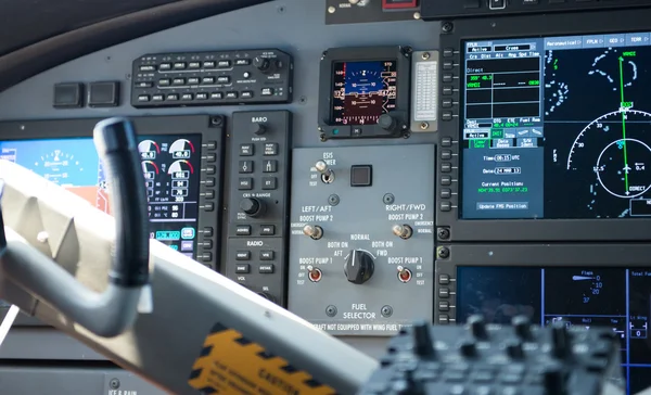 Airplane Cockpit — Stock Photo, Image